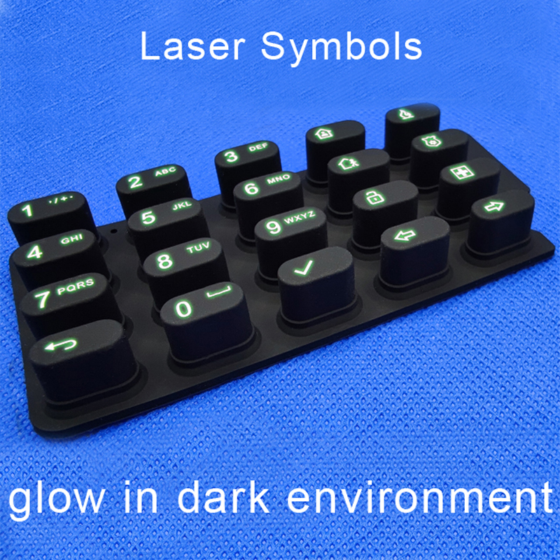 Laser Engraving Button Dongguan Bright Rubber