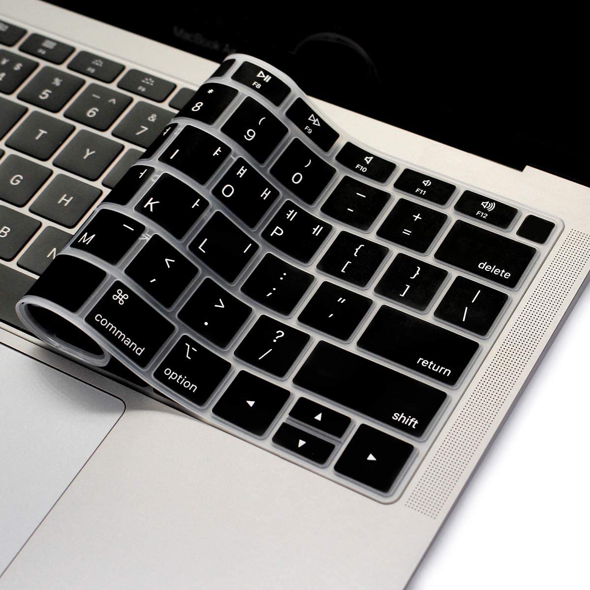make silicone keyboard cover stick